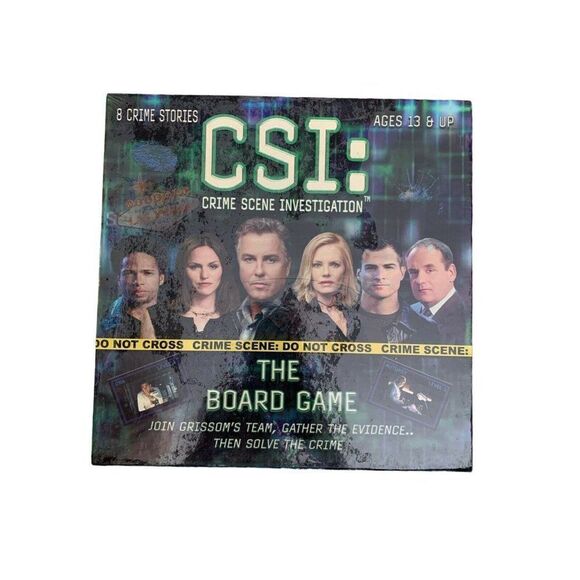 CSI
Crime Scene Investigation The Board Game-8 Crime Stories-2004 New Sealed - Picture 2 of 6